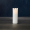 VELA LED SARA DIAM5X15CM BRANCO