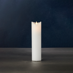 VELA LED SARA DIAM5X20CM BRANCO
