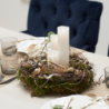 Battery Candle 20cm White - Sara Exclusive