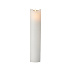 VELA LED SARA DIAM5X25CM BRANCO