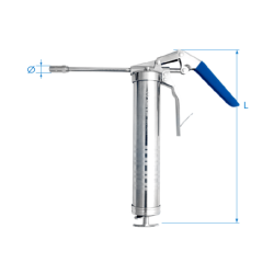 Grease Gun with Handle 400cc
