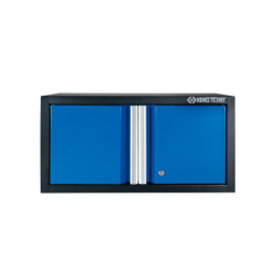 KING TONY Double Door Wall Cabinet Black and Blue