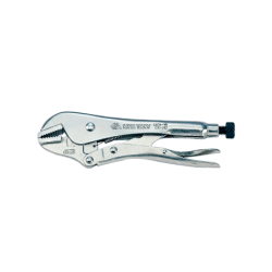 KING TONY 254mm Nickel Plated Lock Jaw Grip Pliers