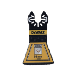 DEWALT Set of 5 Multi-material 54mm 3-Sided Saw Blades for Oscillating Multi-tool
