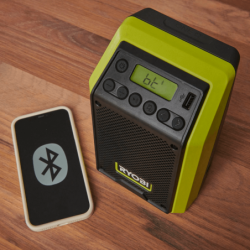 Rádio Bluetooth Compacto sem Fios 18V ONE+ RYOBI