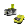 Kit Carregador + Bateria 18V 4,0Ah RYOBI