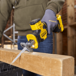STANLEY BRUSHLESS V20 Li-Ion 18V Mini Sabre Saw without Charger/Battery