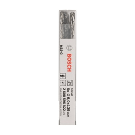 HSS-G DIN340: 4,2 x 78 x 119: 5 uds