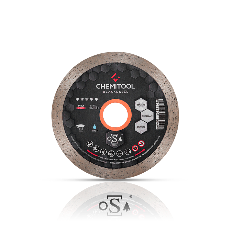 Disco Diamantado Banda Contínua 125mm - BLACKLABEL CHEMITOOL