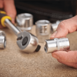 Ollas MAXIDRIVE 1/2' con Empuñadura de Dedo 10mm STANLEY