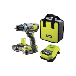 RYOBI Brushless Impact Drill 18V OnePlus 2 x 2,5Ah Lithium Plus Batteries, Charger and Carry Bag