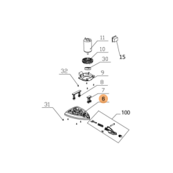 RYOBI Grinding Disk for EPS80RS