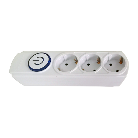 EXTENSAO TRIPLA COM INTERRUPTOR 3X1,5MM