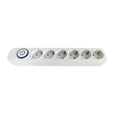 EXTENSAO SEXTUPLA COM INTERRUPTOR 3X1,5M