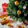 Bola de Natal Dourado – Madonna