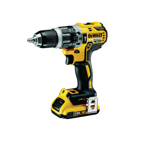 DeWalt 2Ah 18V Max XR Li-Ion Brushless Compact Hammer Drill