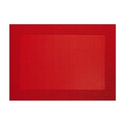 Mantel Individual Rojo - Pvc