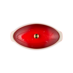 Travessa para Peixe com Tampa 34cm Cerise - Heritage