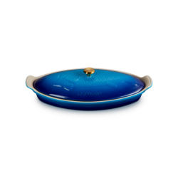 Travessa para Peixe com Tampa 34cm Azure - Heritage