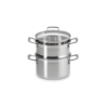 3-ply Casserole with Steamer Set