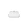 Stoneware Butter Dish - White