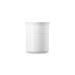 Stoneware Small Utensil Jar White - Classic