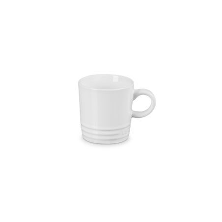 Stoneware Mug 100ml - White