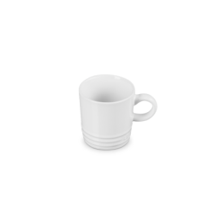 Stoneware Mug 100ml - White