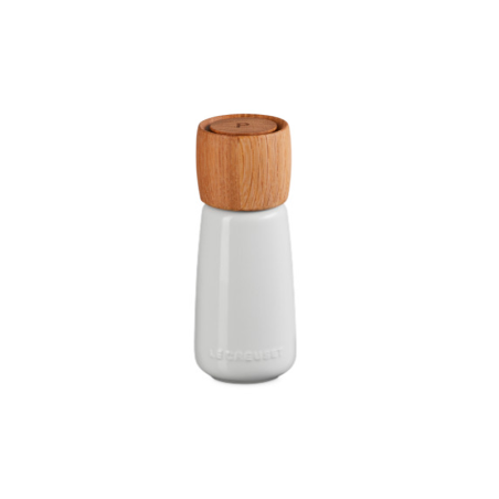 Molinillo de Pimienta Madera y Blanco 270ml