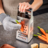 Four-Way Grater with Adjustable Slicer - V-CUT