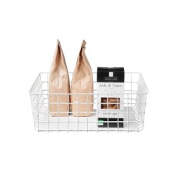 Kitchen Basket White 30x30cm - Baskets