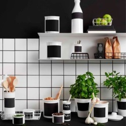 Kitchen Basket White 30x30cm - Baskets