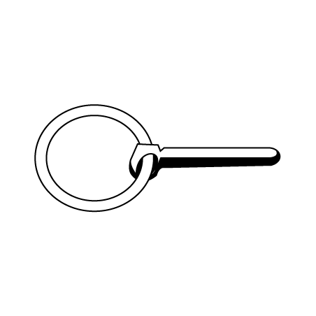 CHEMITOOL FASTENERS Linch Pin LV024 6 White Zinc plated