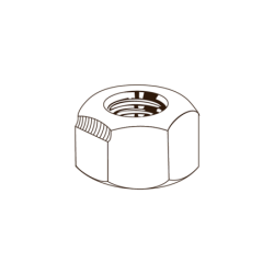 D980V-ZN PORCA AUTOBLOC. METAL |8| M12