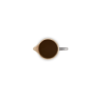 CAFETERA CON PRENSA METALICA MIST GREY