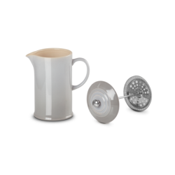 Cafetera con Prensa 800ml Gris Niebla