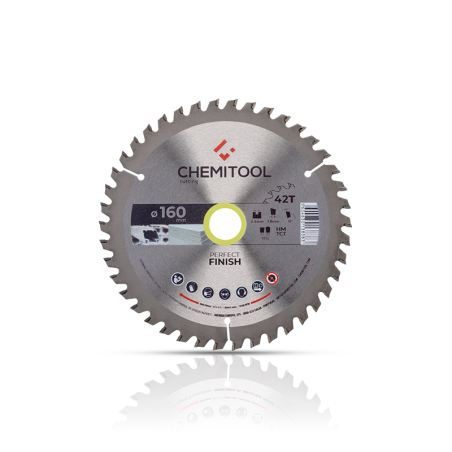 Disco Pastilhado Multimaterial Melamina Ø160X20 Z42 CHEMITOOL CUTTING