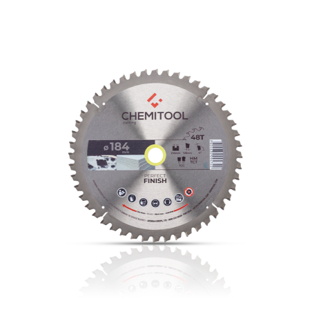 Disco Pastilhado Multimaterial Melamina Ø184X16 Z48 CHEMITOOL CUTTING
