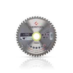 Hoja de Sierra Circular Multimateriales Melamina Ø190X30 Z48 CHEMITOOL CUTTING