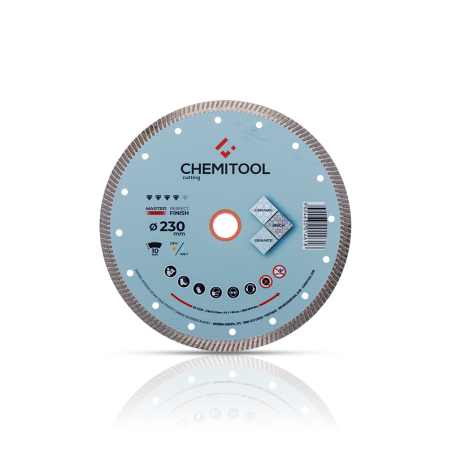 Turbo Disco de diamante 230mm CHEMITOOL CUTTING