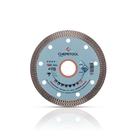 CHEMITOOL CUTTING Turbo X Diamond Wheel with Flange 115mm