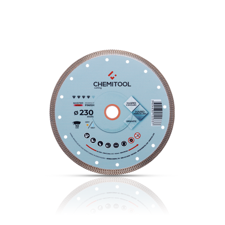 Disco Diamantado Turbo X Com Flange 230mm CHEMITOOL CUTTING
