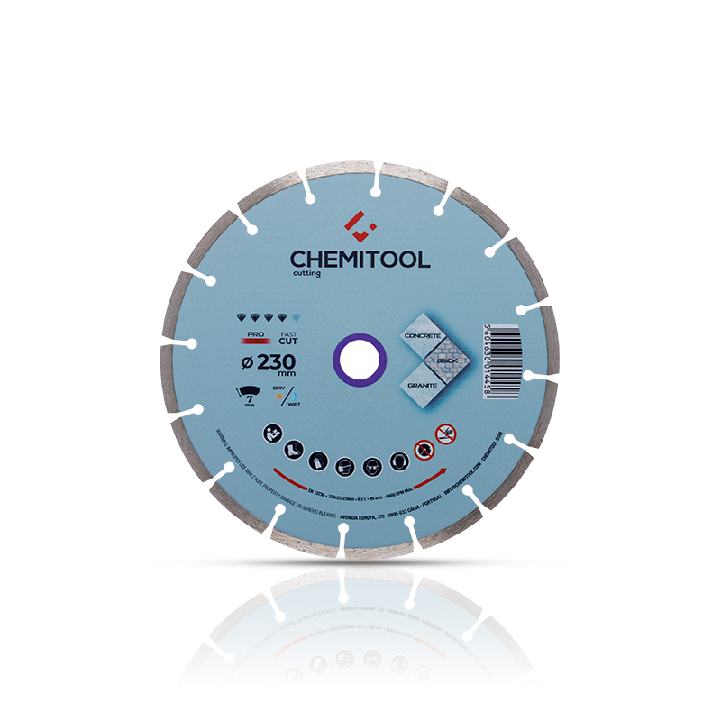 CHEMITOOL CUTTING Segmented Diamond Wheel 230mm