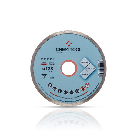 CHEMITOOL CUTTING Continuous Stripe Diamond Wheel 125mm