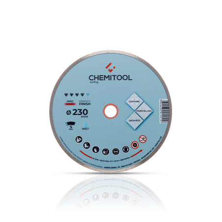 CHEMITOOL CUTTING Continuous Stripe Diamond Wheel 230mm