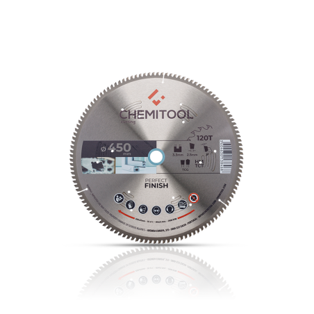 Disco Pastilhado Alumínio  Ø450X32 Z120 CHEMITOOL CUTTING
