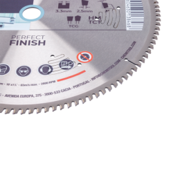 Disco Pastilhado Alumínio  Ø450X32 Z120 CHEMITOOL CUTTING