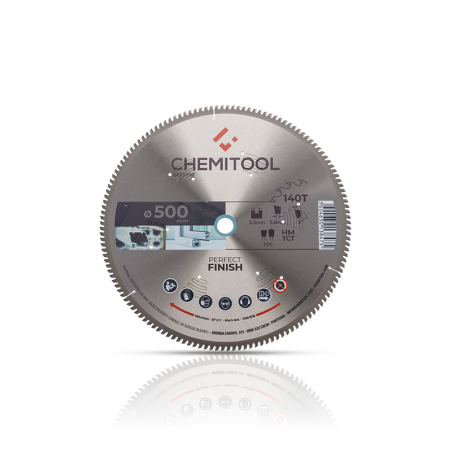 Disco Pastilhado Alumínio Ø500X32 Z140 CHEMITOOL CUTTING