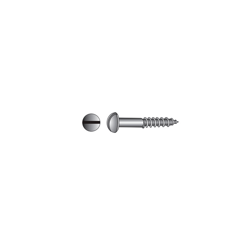 Parafuso Cabeça Oval com Fenda para Madeira DIN 96 N20 4X20 Latão CHEMITOOL FASTENERS Parafuso Cabeça Oval com Fenda para Madeira DIN 96 N20 4X20 Latão CHEMITOOL FASTENERS