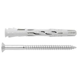 Bucha Nylon Alto Rendimento PF C/E ZN Ø8X120 CHEMITOOL FASTENERS